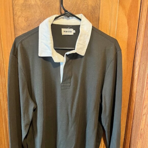 Taylor Stitch "Rugby Shirt" — Cypress — XL - Picture 1 of 5